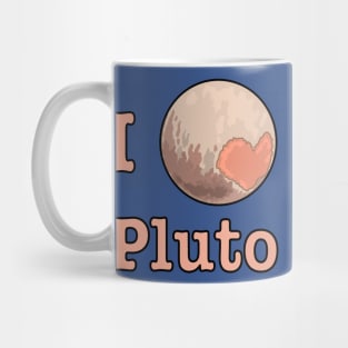 I Heart Pluto Mug